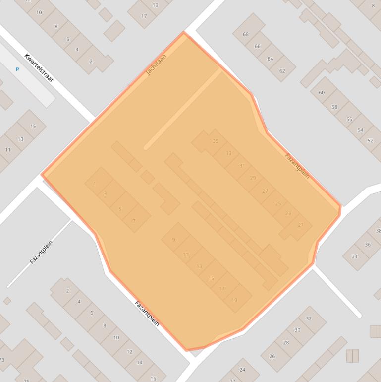 Kaart van postcodegebied 7064EE.