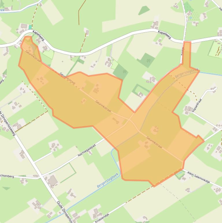 Kaart van postcodegebied 7064KN.