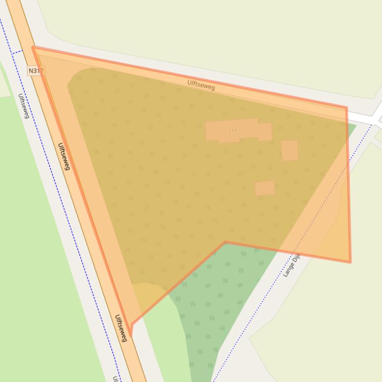 Kaart van postcodegebied 7064LD.