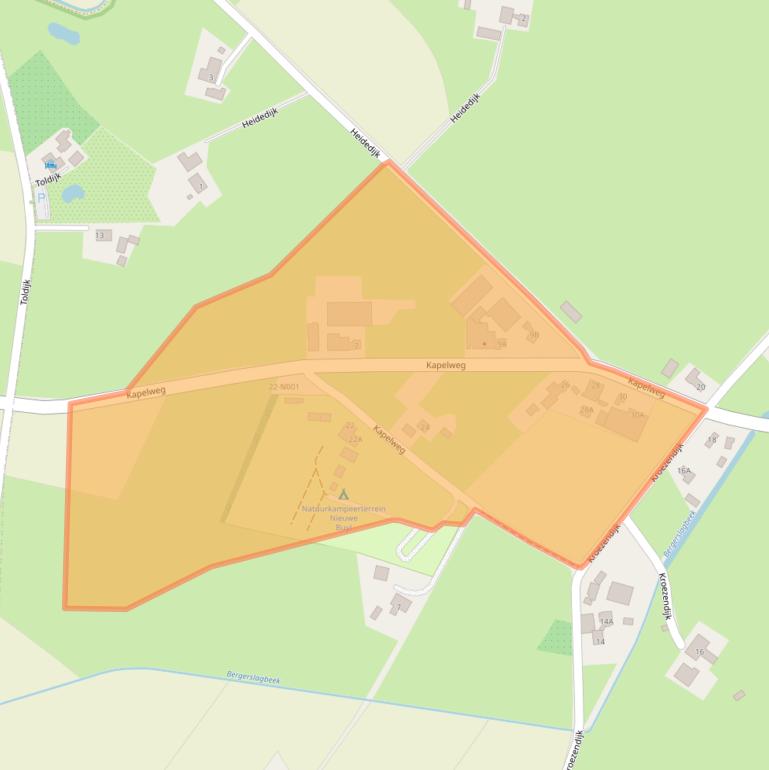 Kaart van postcodegebied 7065AN.