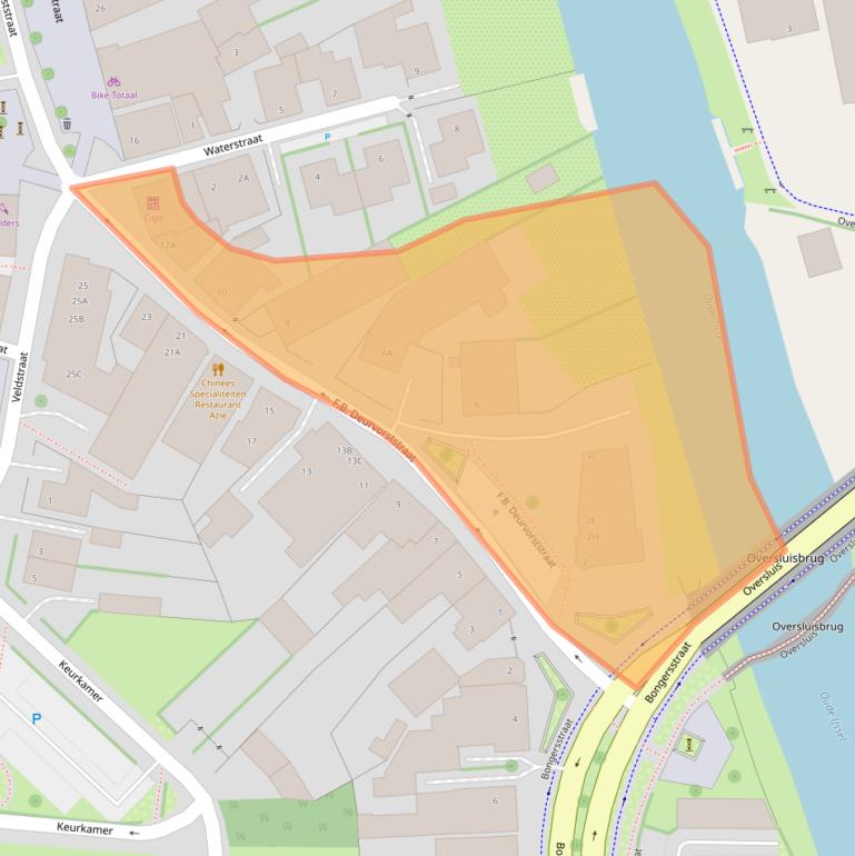 Kaart van postcodegebied 7071BH.