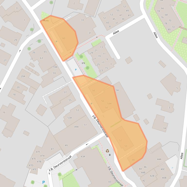 Kaart van postcodegebied 7071BK.