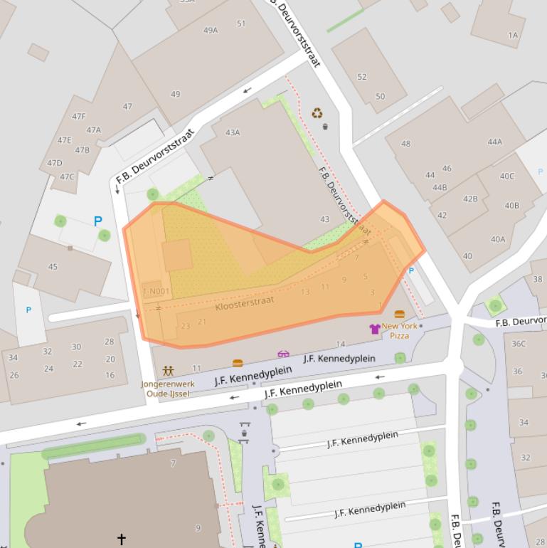 Kaart van postcodegebied 7071BS.