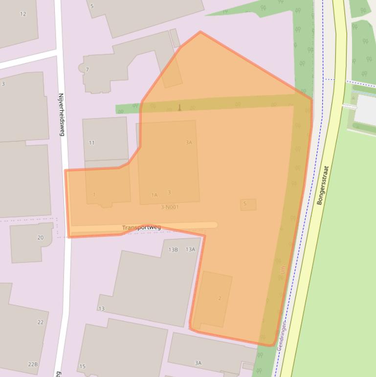 Kaart van postcodegebied 7071CL.