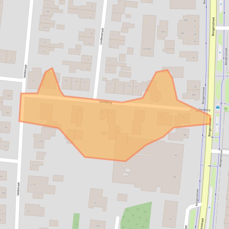 Kaart van postcodegebied 7071CT.