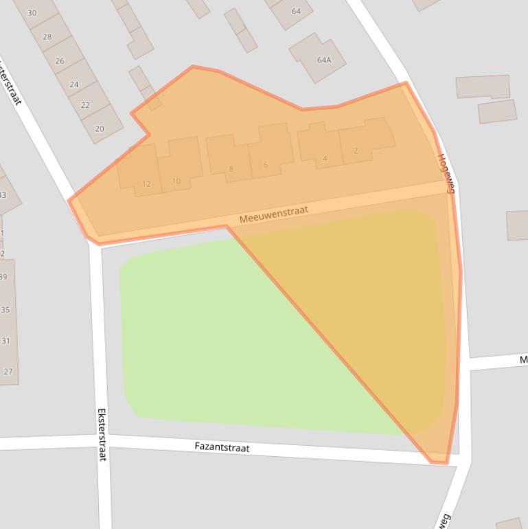 Kaart van postcodegebied 7071GV.