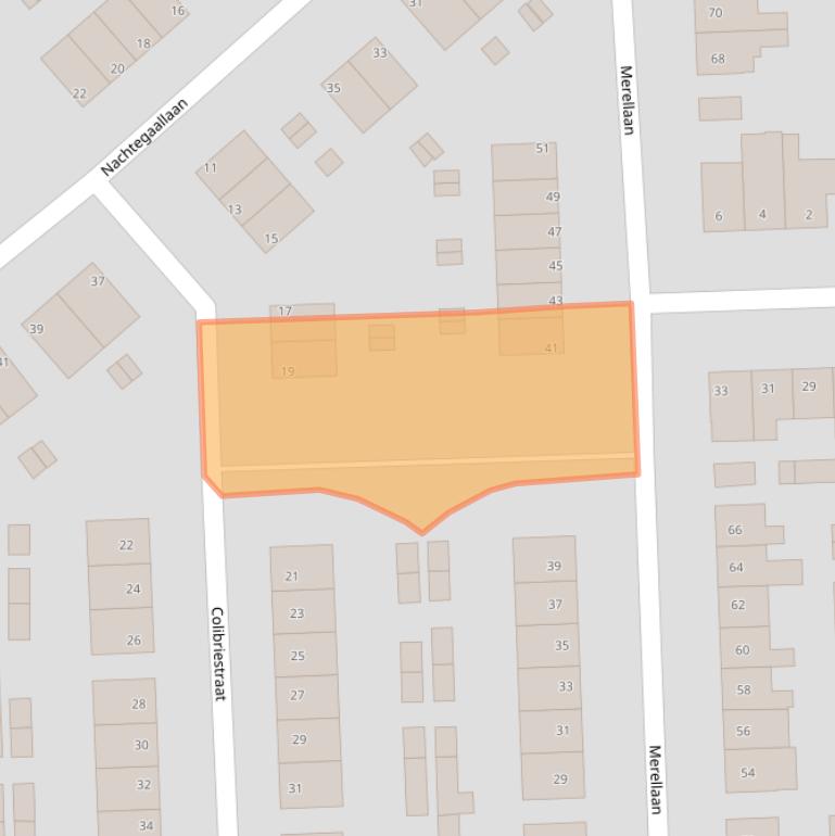 Kaart van postcodegebied 7071HG.