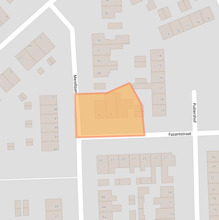 Kaart van postcodegebied 7071HH.