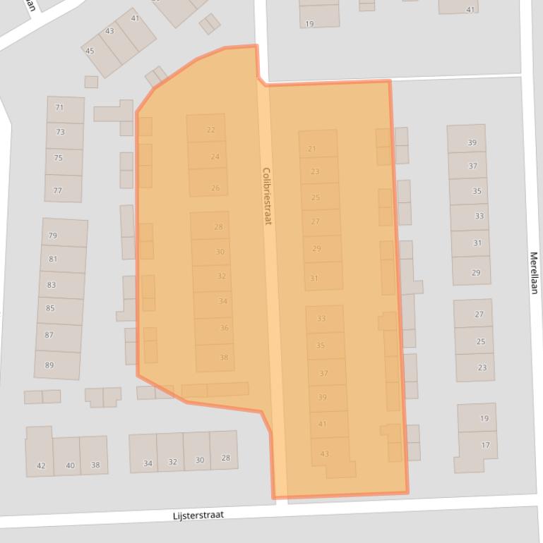 Kaart van postcodegebied 7071HM.