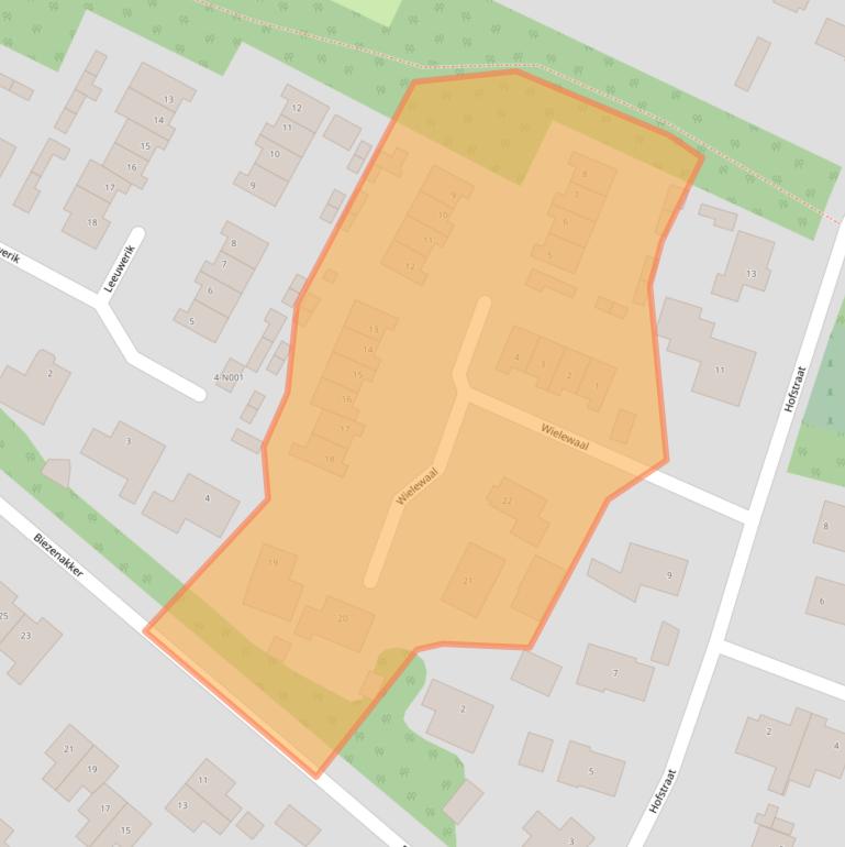 Kaart van postcodegebied 7071KG.