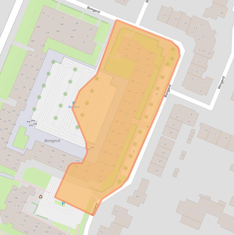 Kaart van postcodegebied 7071LG.
