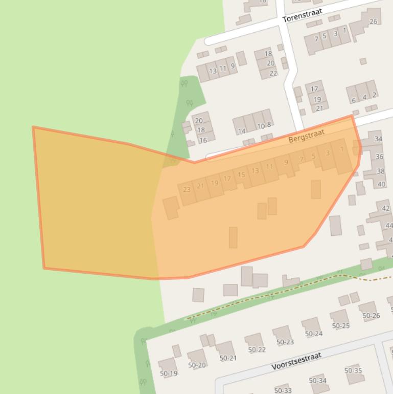 Kaart van postcodegebied 7071PE.