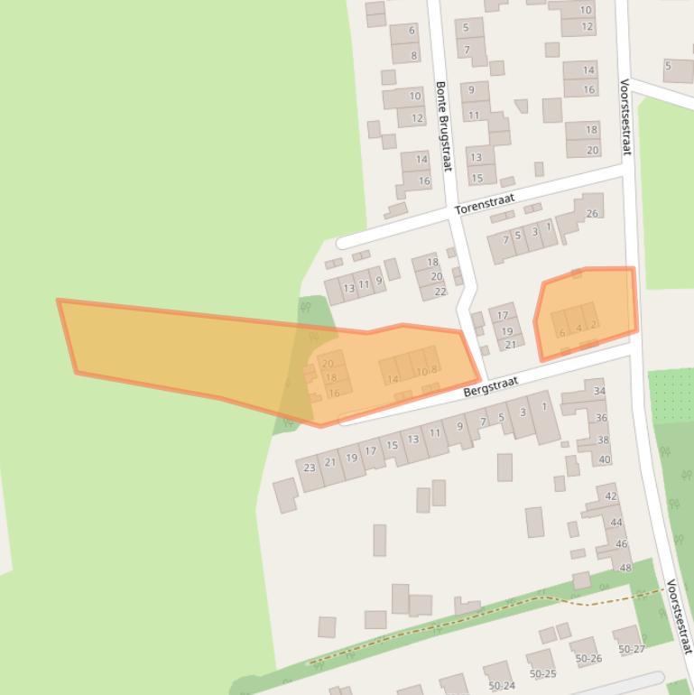 Kaart van postcodegebied 7071PG.