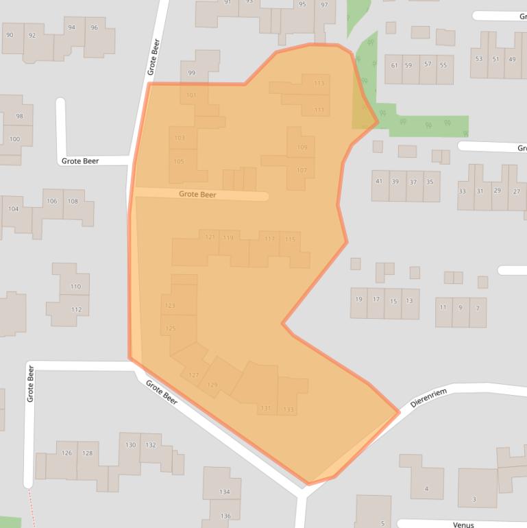 Kaart van postcodegebied 7071TW.