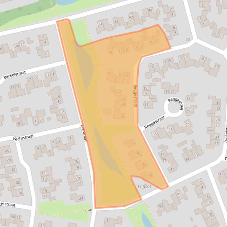 Kaart van postcodegebied 7071VL.