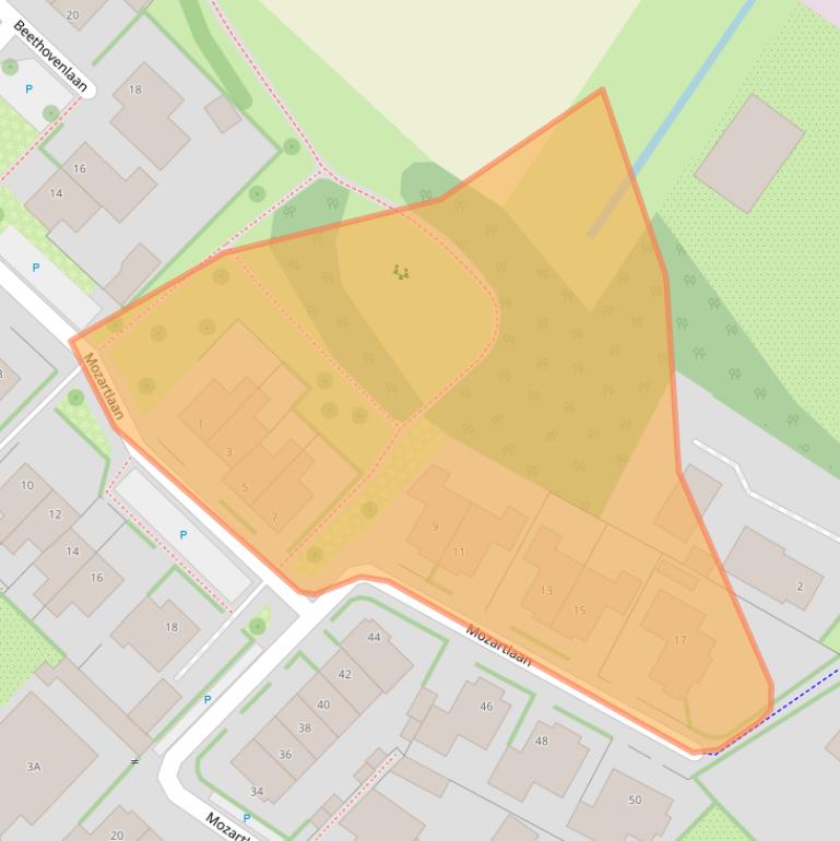 Kaart van postcodegebied 7075BH.