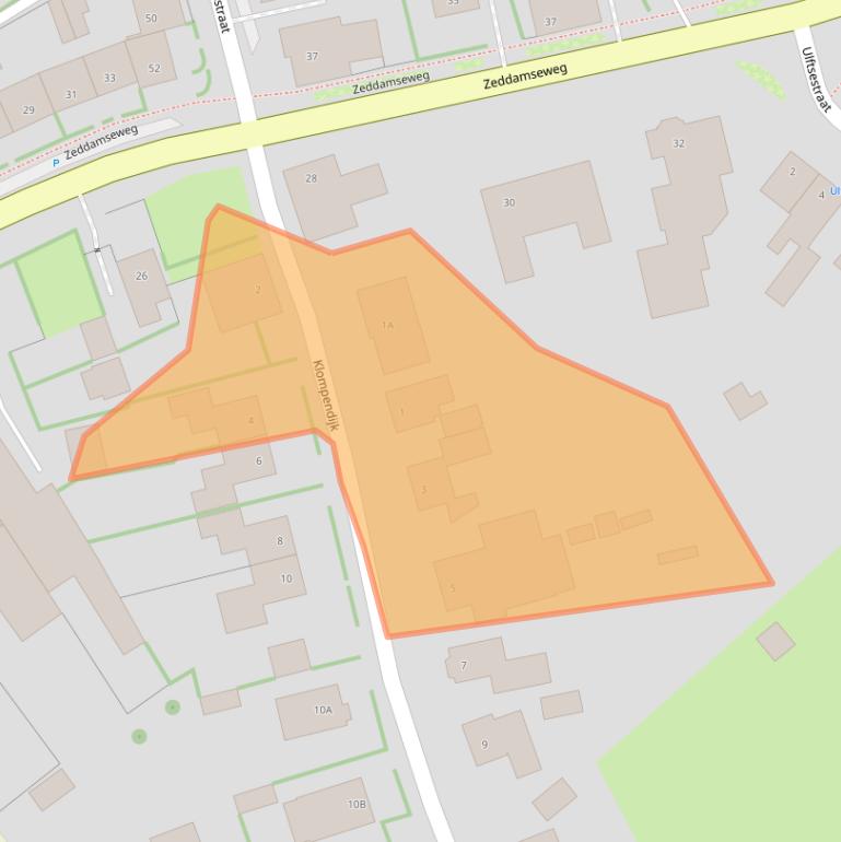 Kaart van postcodegebied 7075DE.