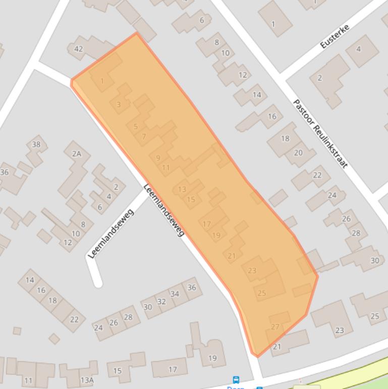 Kaart van postcodegebied 7076AL.