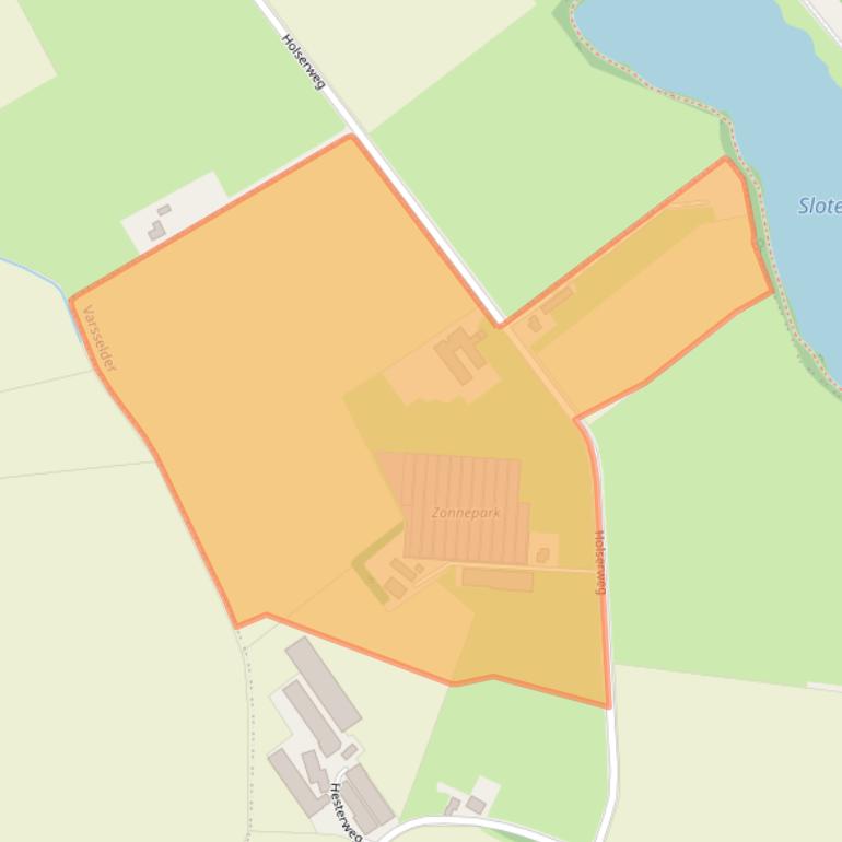 Kaart van postcodegebied 7076AV.