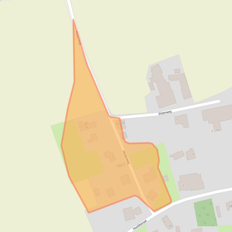 Kaart van postcodegebied 7076BA.