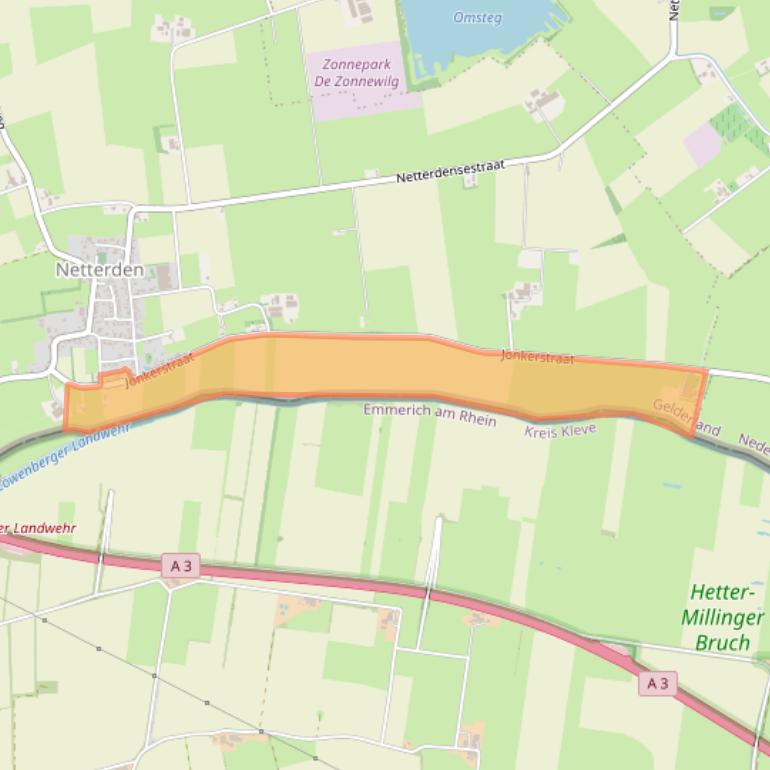 Kaart van postcodegebied 7077AR.