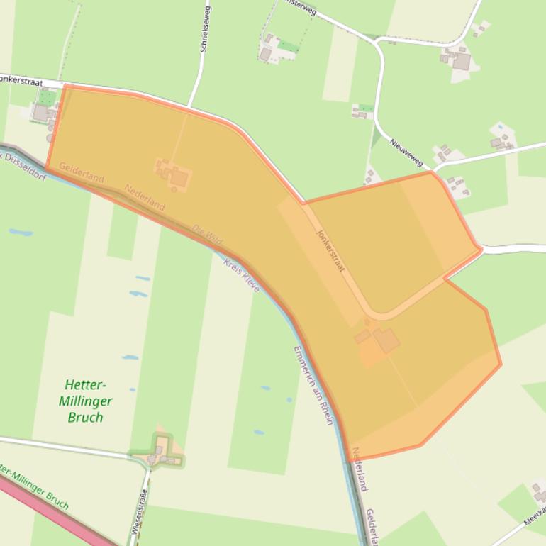 Kaart van postcodegebied 7078AG.