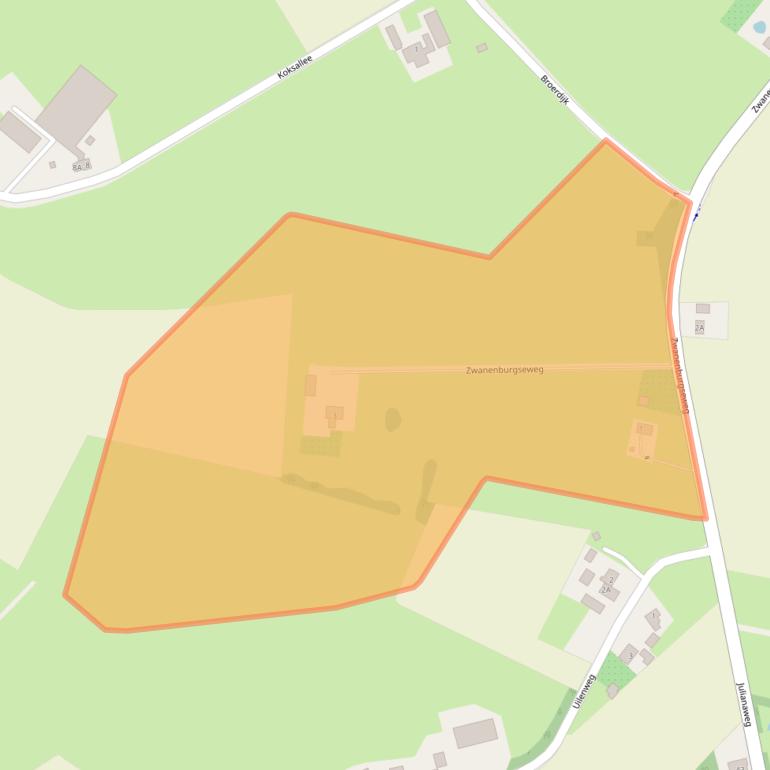 Kaart van postcodegebied 7078AP.