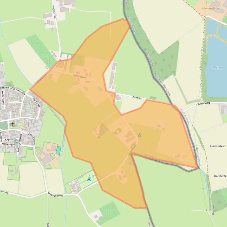 Kaart van postcodegebied 7078BM.