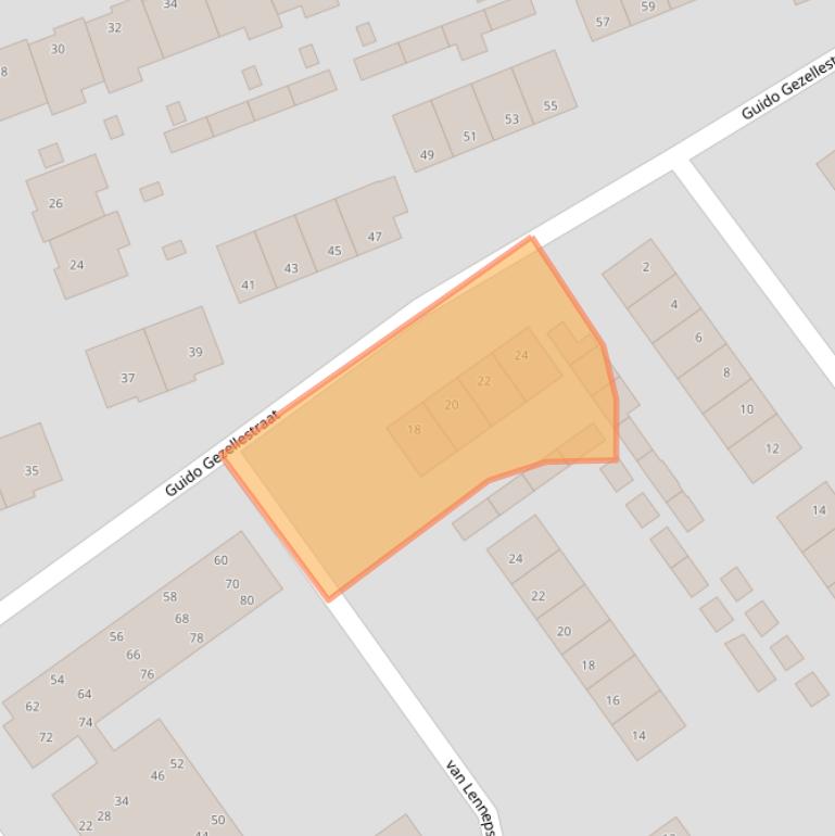 Kaart van postcodegebied 7081AV.