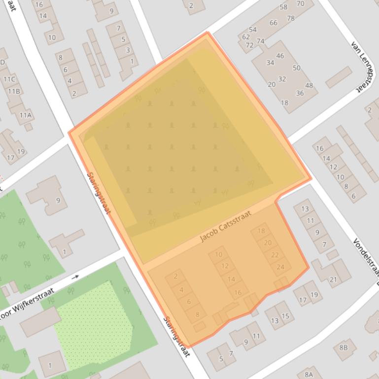 Kaart van postcodegebied 7081BL.