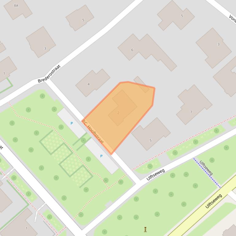 Kaart van postcodegebied 7081BS.