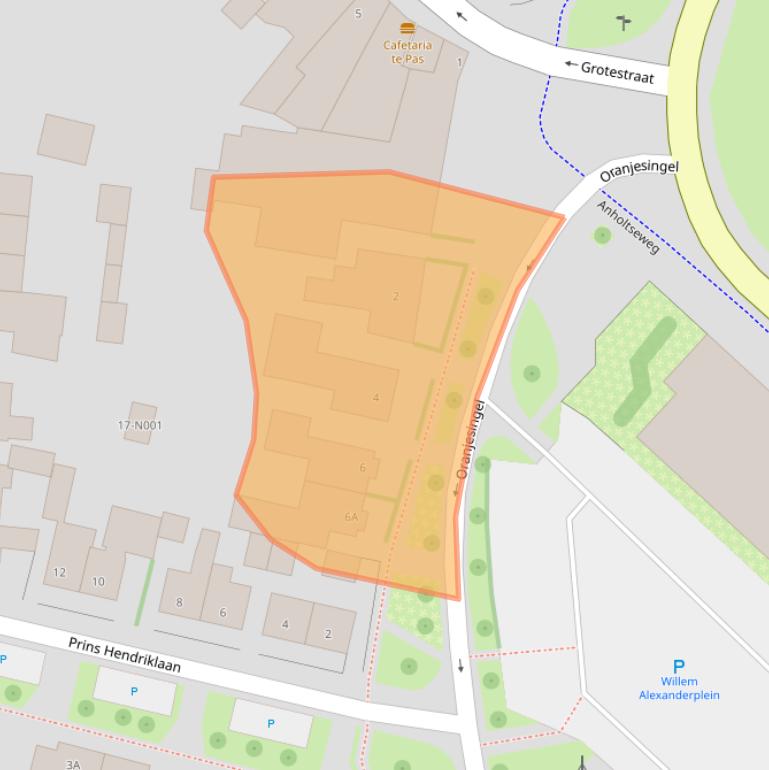 Kaart van postcodegebied 7081CW.