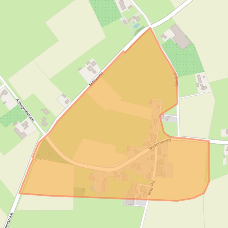 Kaart van postcodegebied 7081HR.