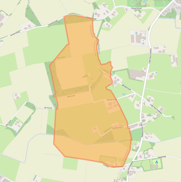 Kaart van postcodegebied 7084BN.