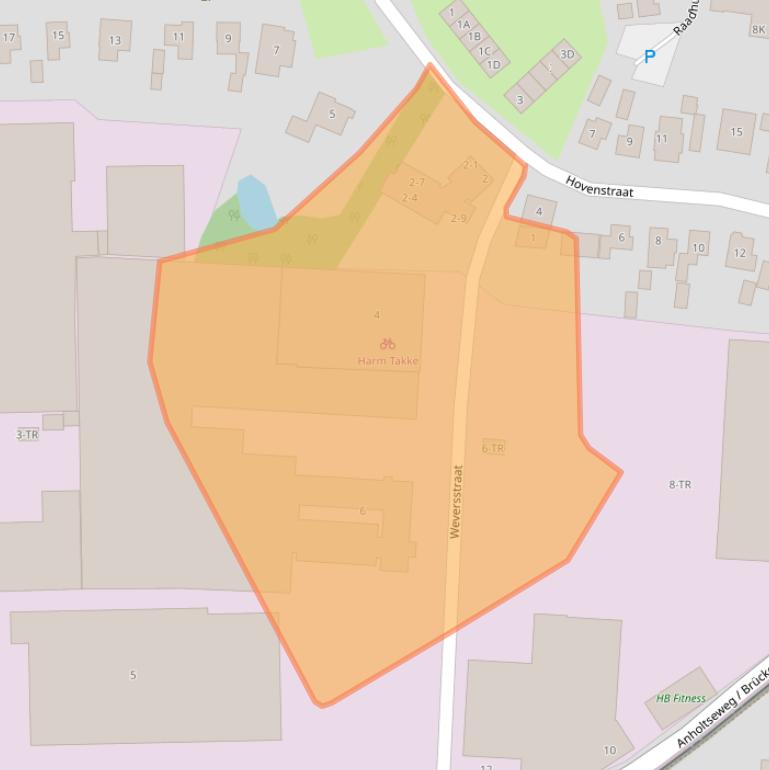 Kaart van postcodegebied 7091CM.