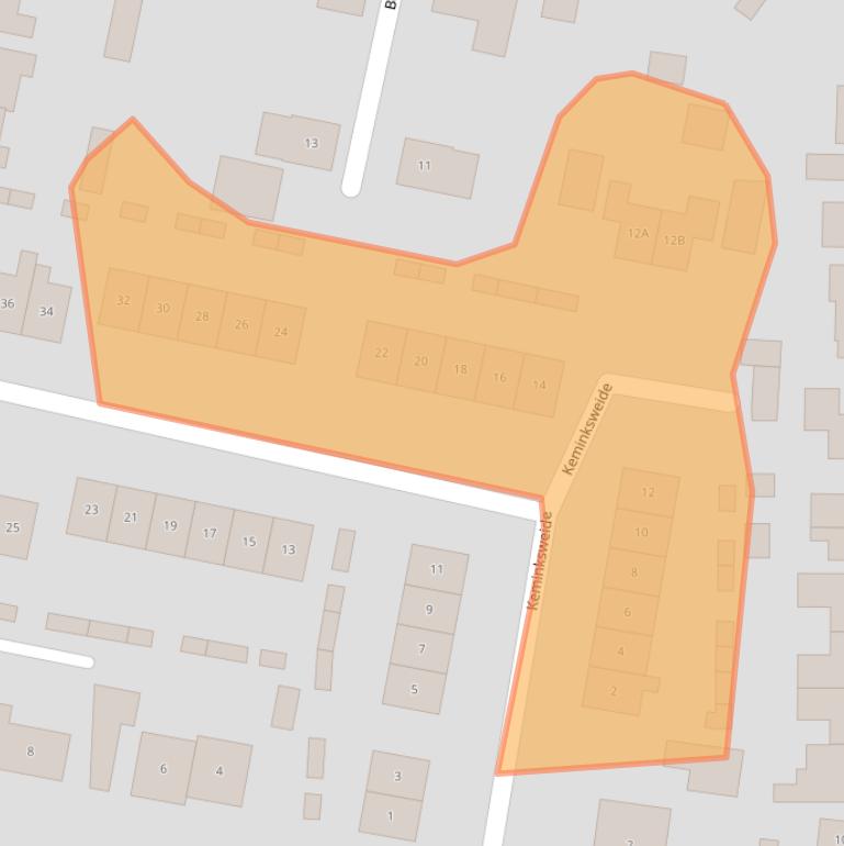 Kaart van postcodegebied 7091DM.