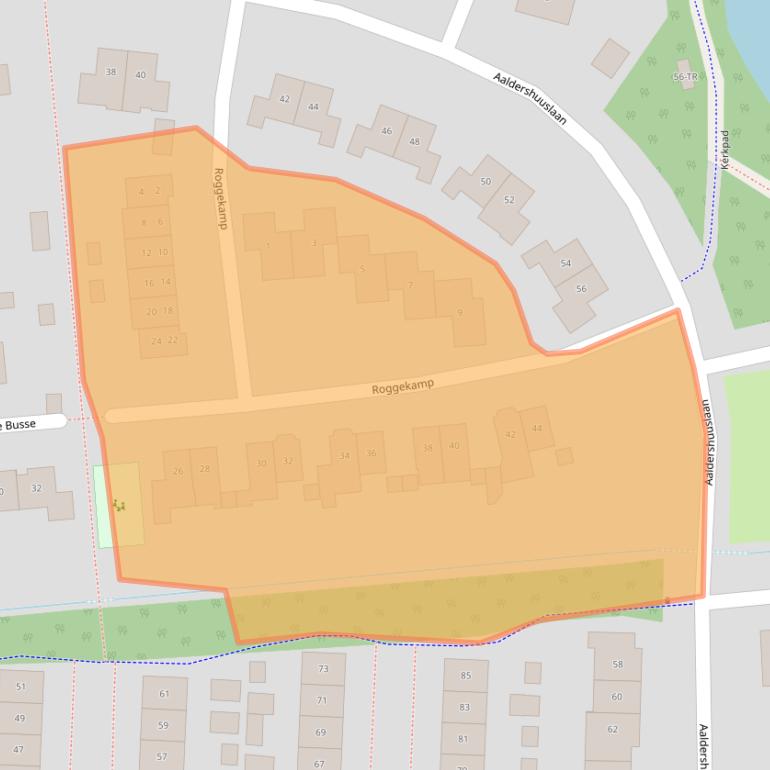 Kaart van postcodegebied 7091RM.
