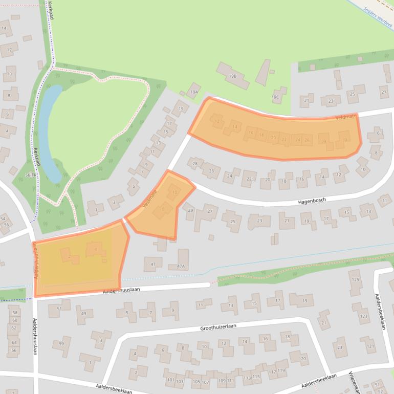 Kaart van postcodegebied 7091RS.