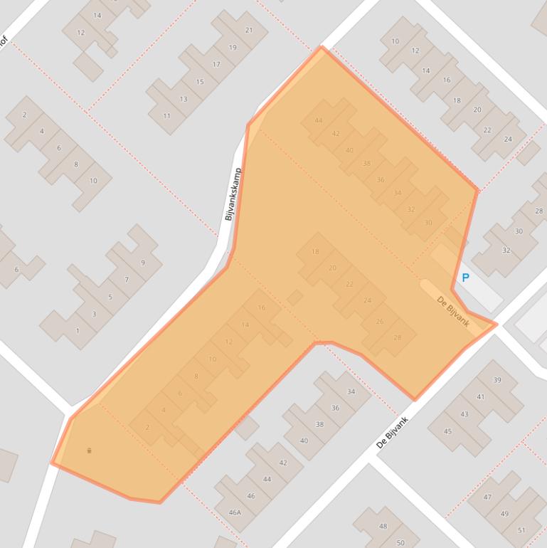 Kaart van postcodegebied 7091TG.