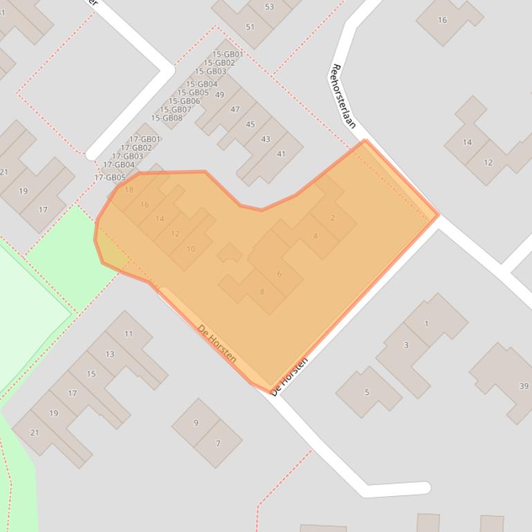 Kaart van postcodegebied 7091TN.