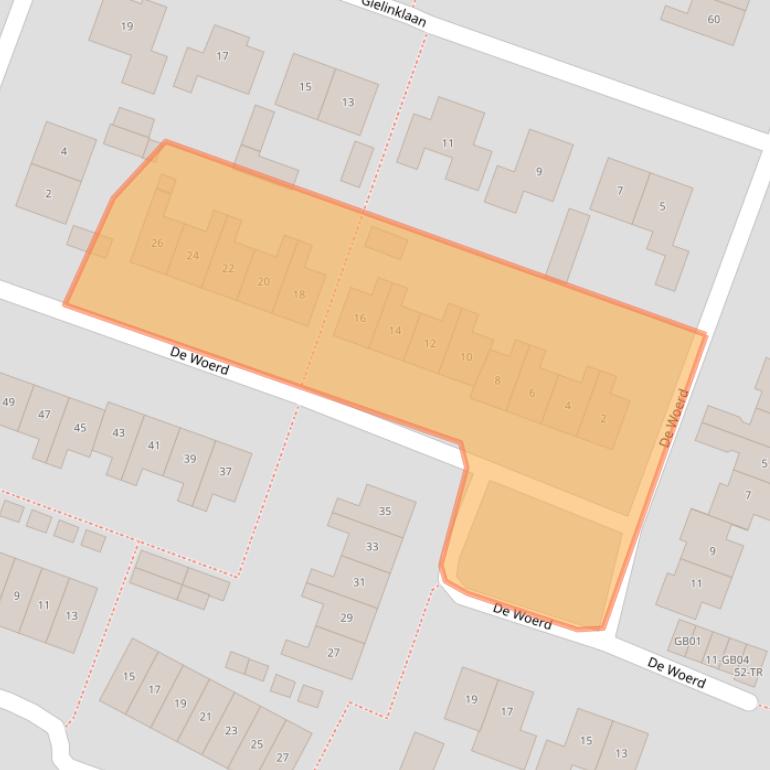 Kaart van postcodegebied 7091VP.