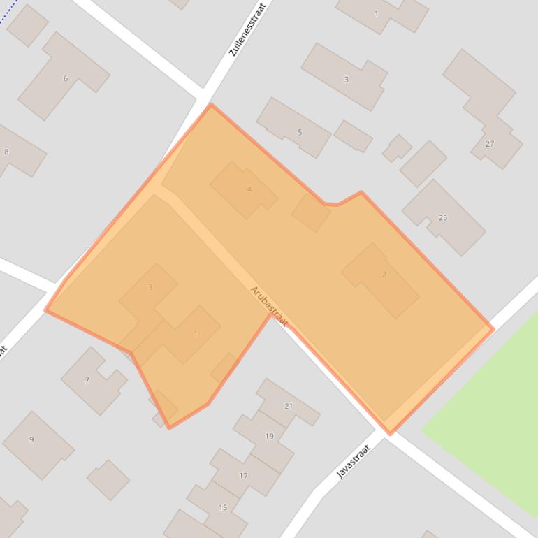 Kaart van postcodegebied 7101BD.