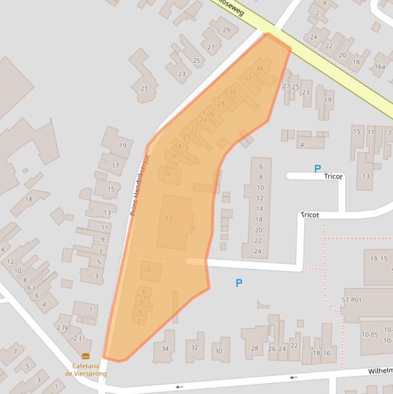 Kaart van postcodegebied 7101CL.