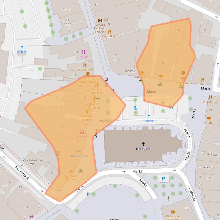 Kaart van postcodegebied 7101DA.