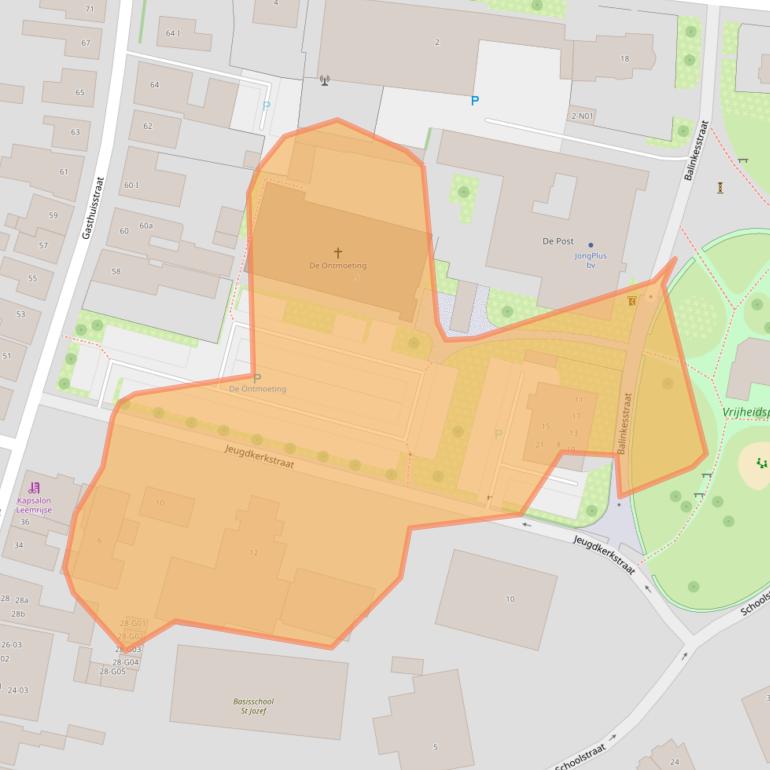 Kaart van postcodegebied 7101DP.