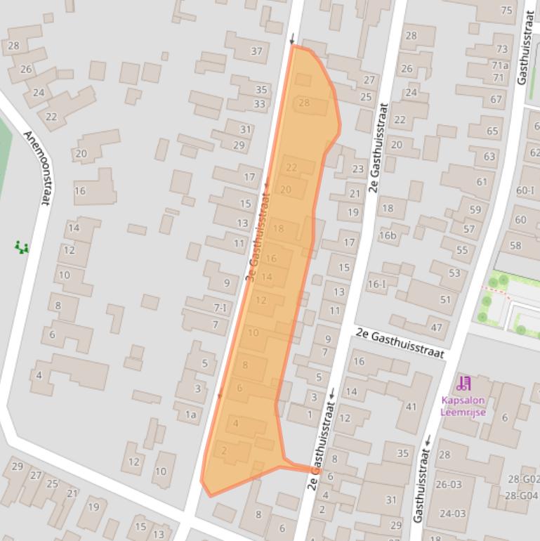 Kaart van postcodegebied 7101ED.