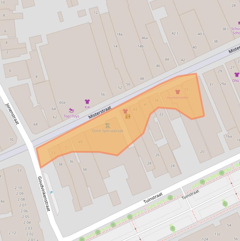 Kaart van postcodegebied 7101ES.