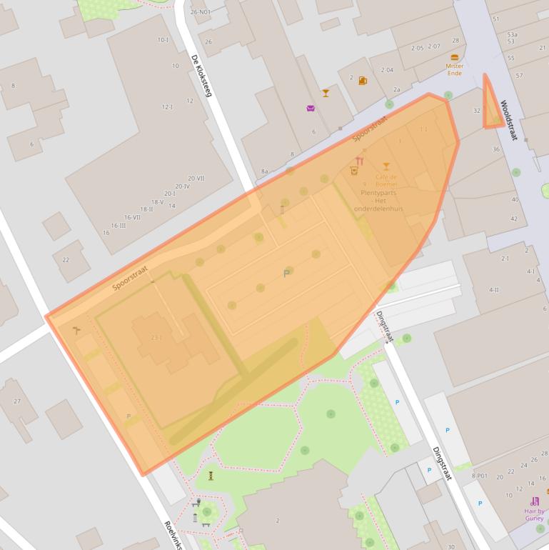 Kaart van postcodegebied 7101GP.