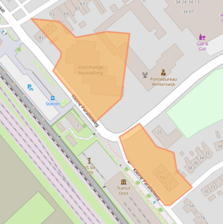 Kaart van postcodegebied 7101HN.