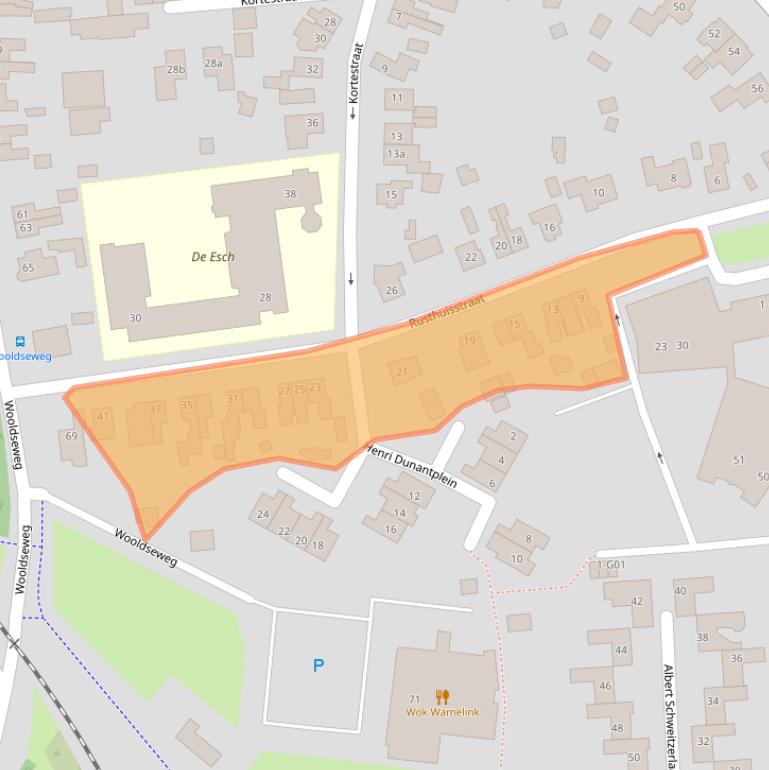 Kaart van postcodegebied 7101JG.